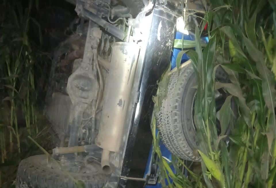 Accidente Volcadura Guasave