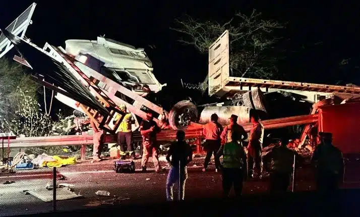 Accidente vial en autopista de Guerrero deja 9 víctimas mortales