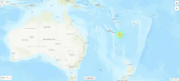 Alerta de tsunami tras mega sismo en el Pacífico Sur