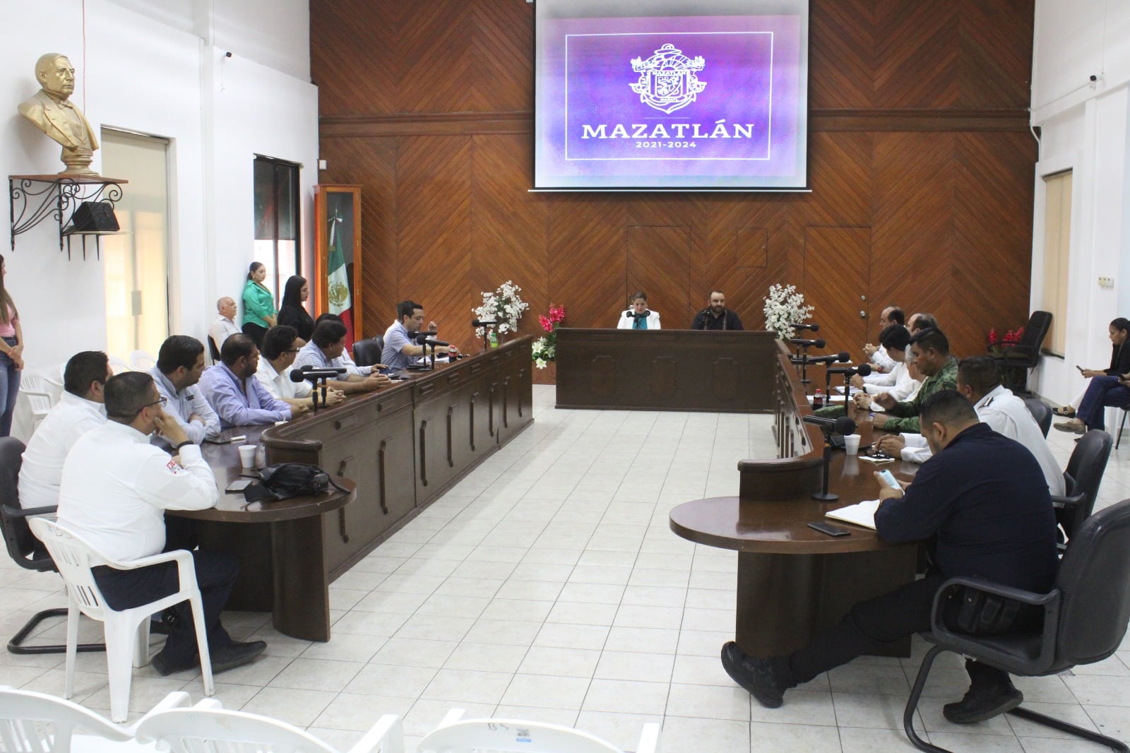 Buscarán integrantes del Consejo de Seguridad Pública Municipal reforzar la prevención en Mazatlán