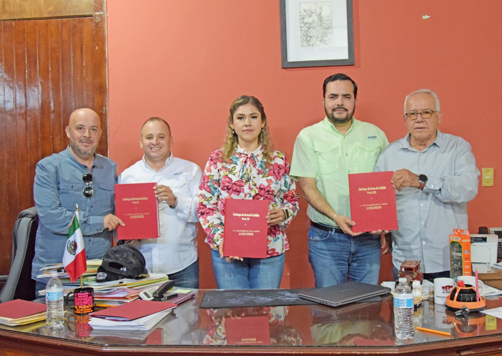 Listos para la memoria histórica de El Fuerte; preparan actas de sesiones de cabildo