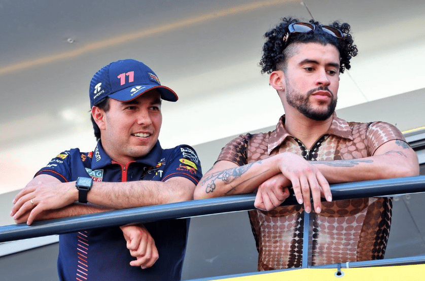 Checo Pérez Bad Bunny