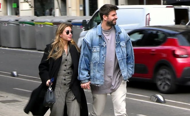 Clara Chía y Gerard Piqué
