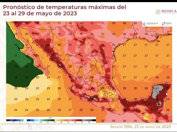 Clima México Calor