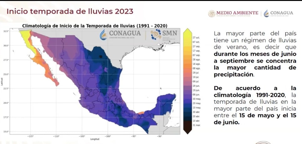 Clima México Lluvias