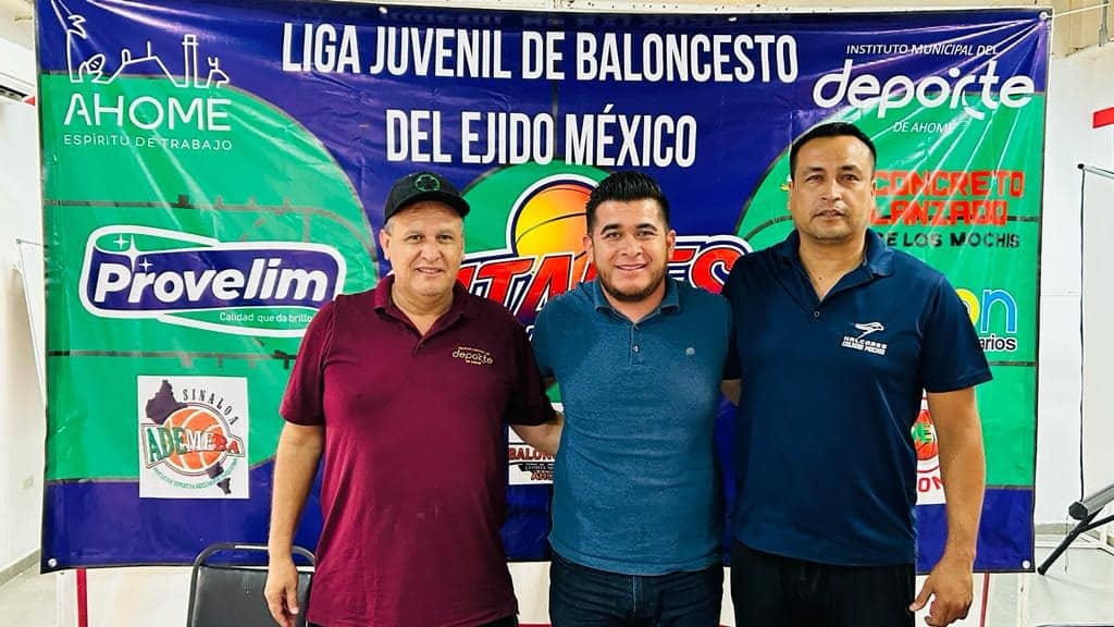 Convocan a la Liga Juvenil de Basquetbol Titanes de Los Mochis