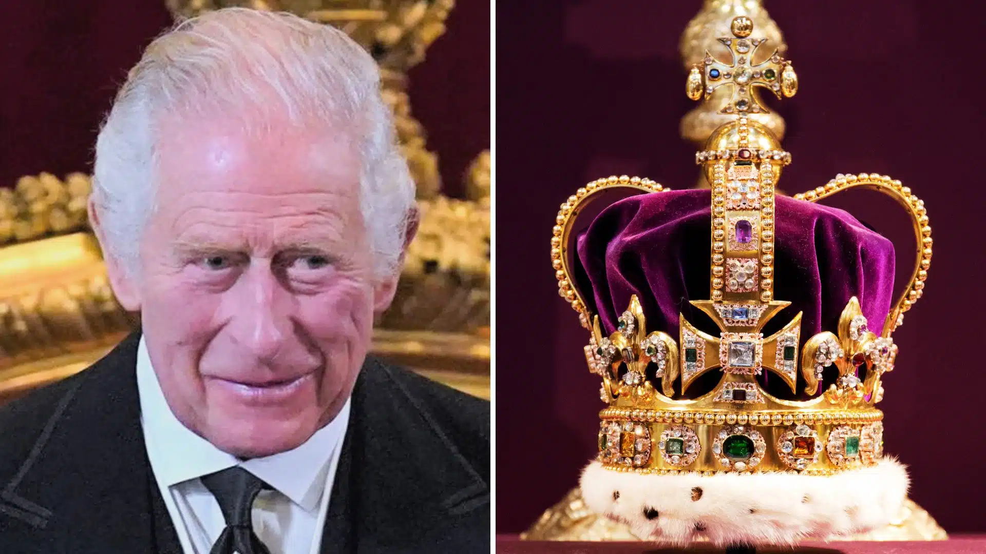 Corona del rey Carlos III
