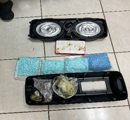 ¡Les cayó la FGR! Encuentran 22 mil pastillas de fentanilo en empresa de Culiacán 