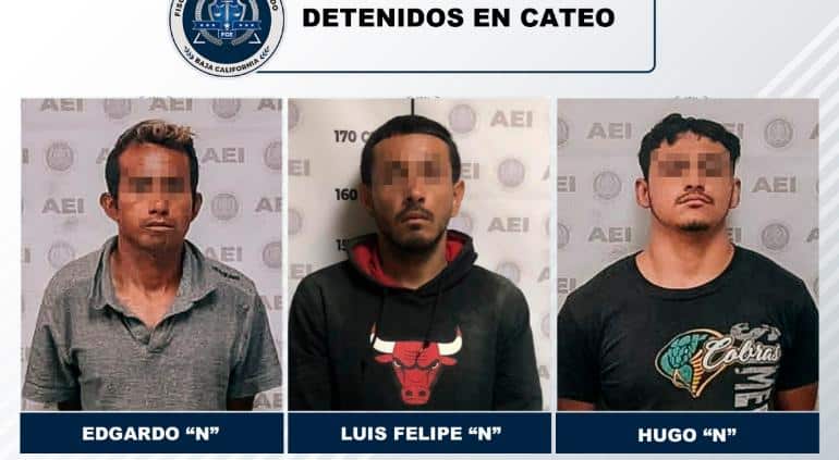 Caen tres involucrados en asesinato por masacre en rally de Ensenada