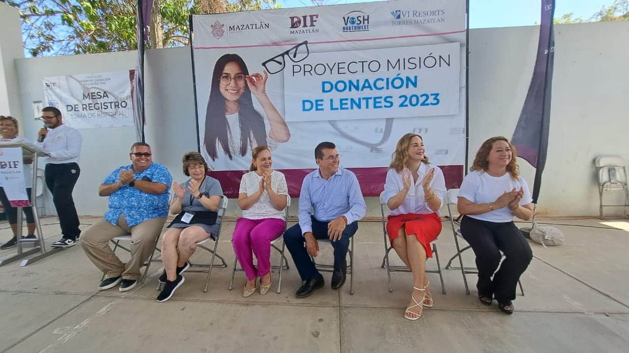 Comienza entrega de hasta 4 mil lentes donados por fundación Vosh Northwest