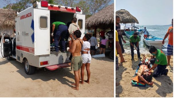 En Oaxaca, sujeto agrede con machete a tres turistas argentinos