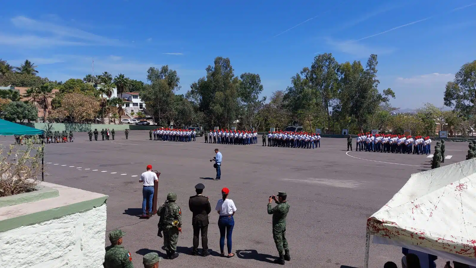 “Estamos obligados a defender nuestro suelo mexicano” Conscriptos juran lealtad a la bandera