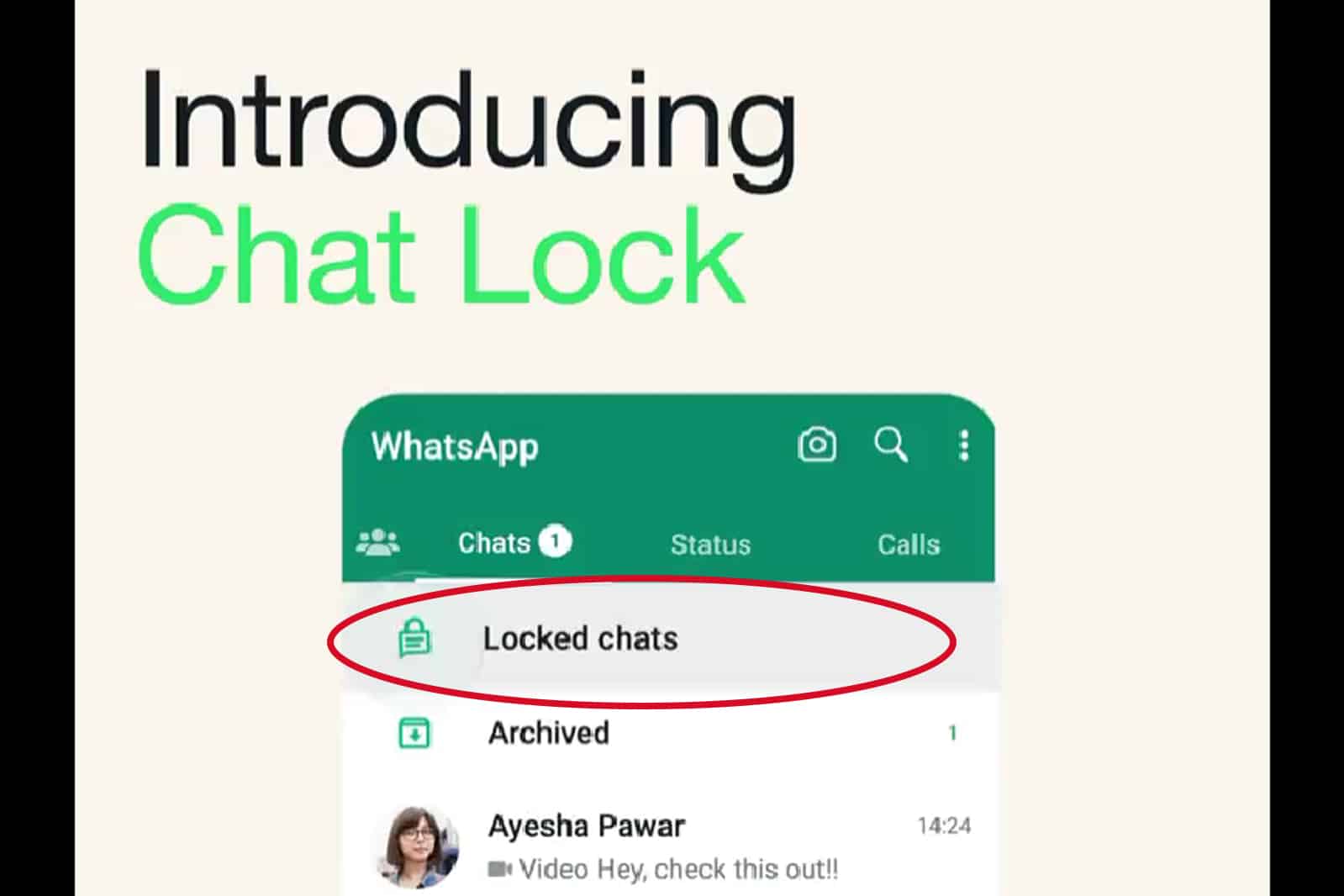 Estrena WhatsApp nueva función; ya puedes bloquear chats para que nadie los vea más que tú