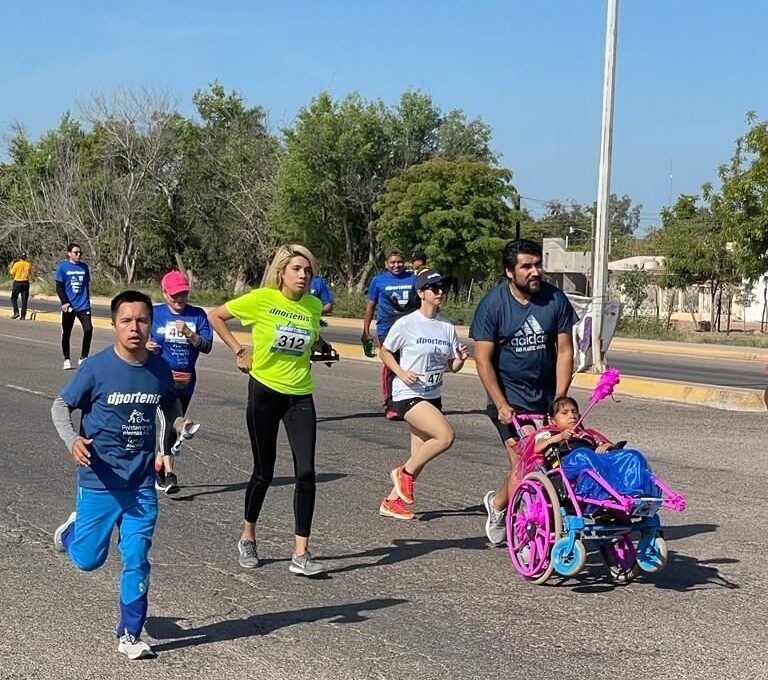 “Estuvo muy concurrida” Crisia Santos sobre la 5ta. Carrera Préstame Tus Piernas en Los Mochis