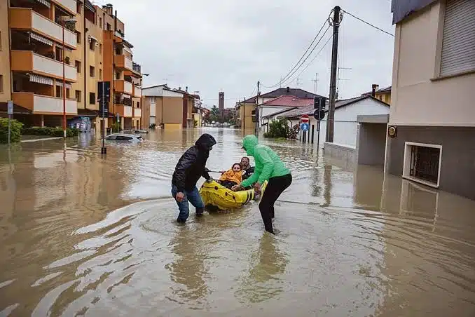 Fuertes lluvias en Italia dejan 5 víctimas mortales y varios damnificados