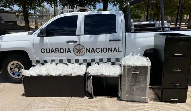 Guardia Nacional Culiacán Droga Paquetería