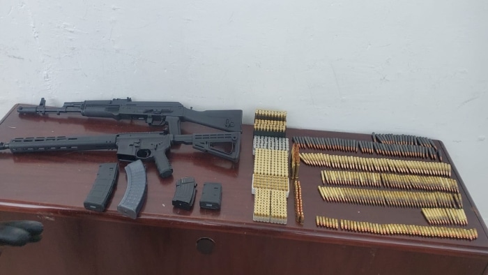Guardia militares decomisos