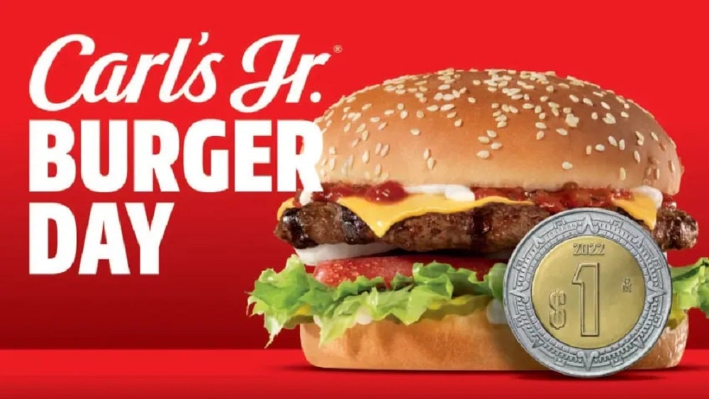 Hamburguesa Carl's Jr