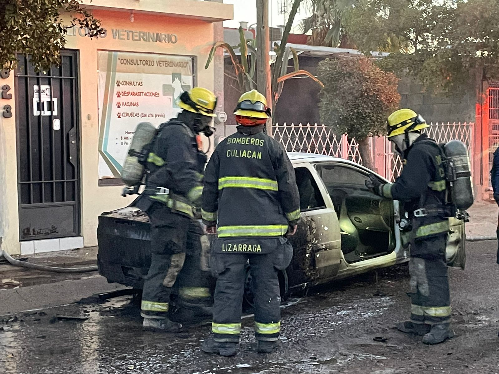 Incendio Chevy Culiacán