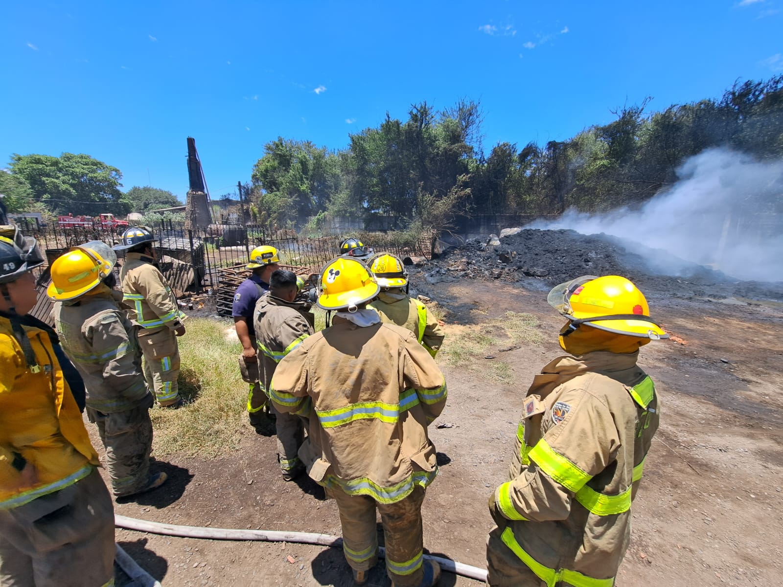 Incendio Recicladora clandestina de aceite Guasave