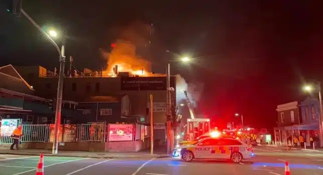 Incendio Nueva Zelanda