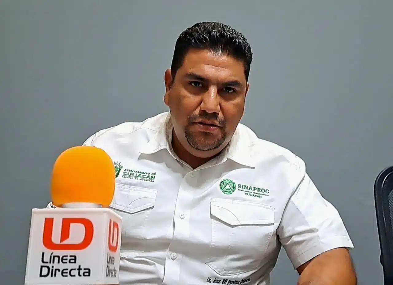Jesús Bill Mendoza Ontiveros, director de Protección Civil.