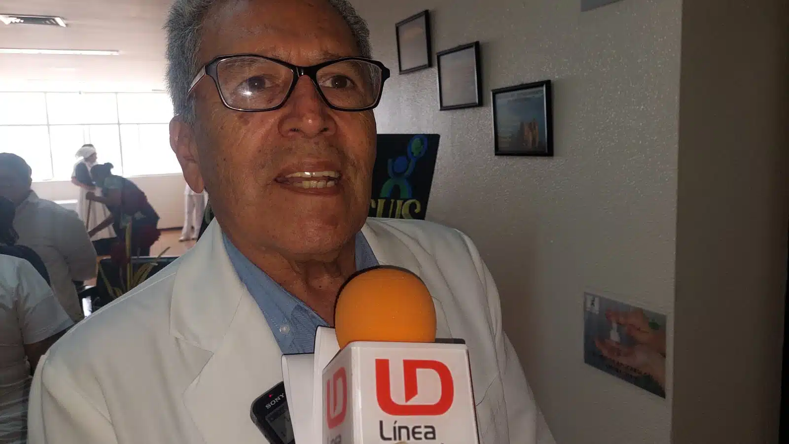 José María Valdez Valle, médico adscrito al área de Enseñanza del Hospital General de Los Mochis