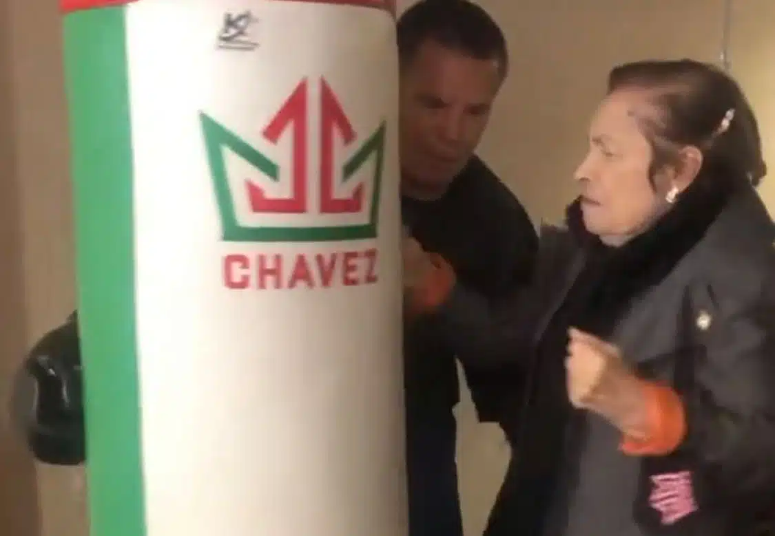 Julio César Chávez Boxeador Isabel González Mamá Entrenamiento