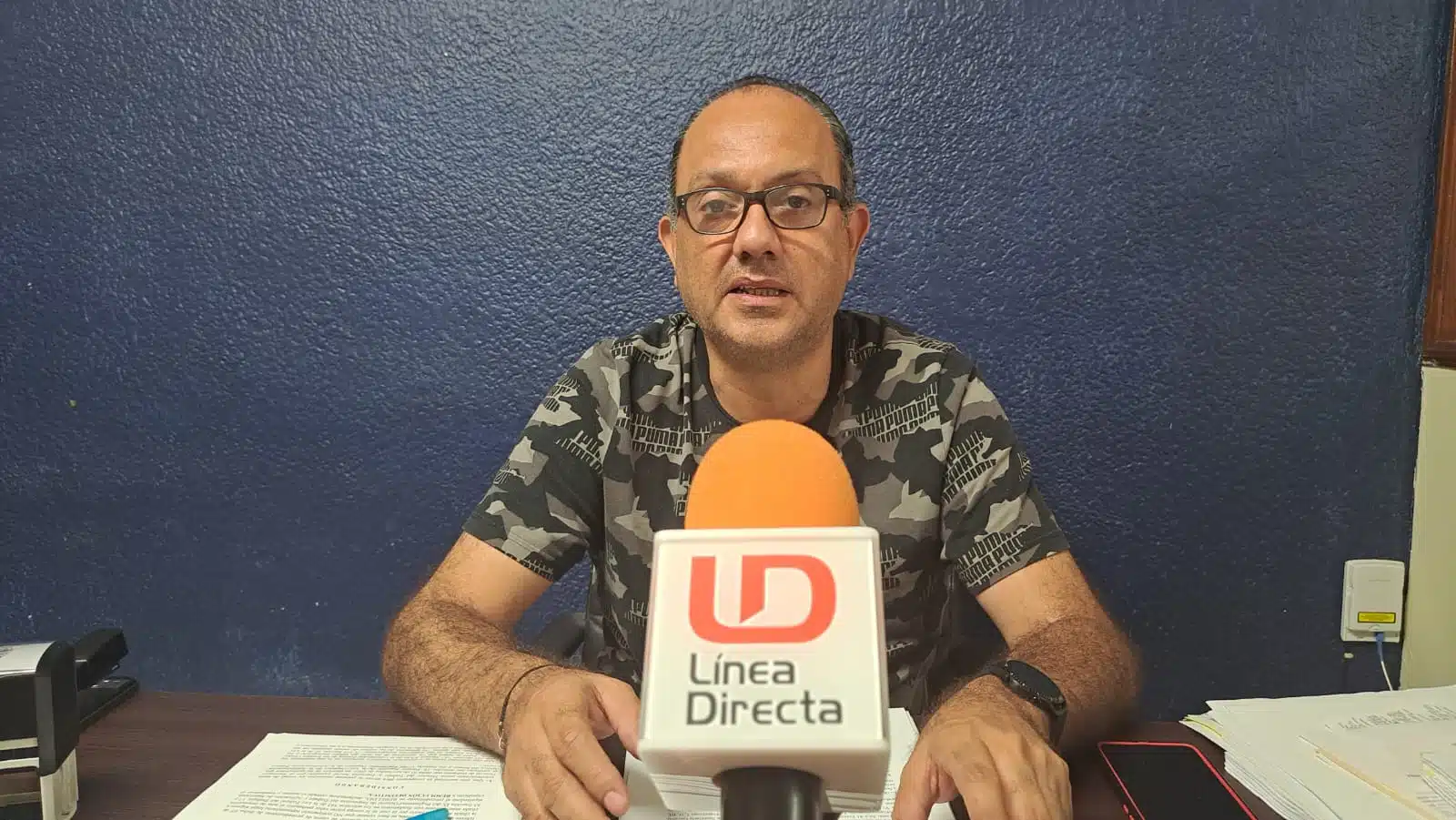 Carlos Alberto Lugo Cervantes, el titular de la Dirección de Trabajo y Previsión Social en la zona sur.