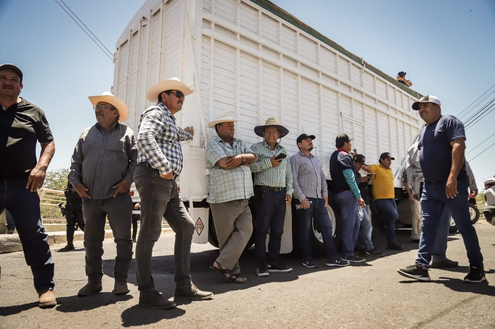 Manifestación productores Pemex Culiacán 2 Jesús Verdugo