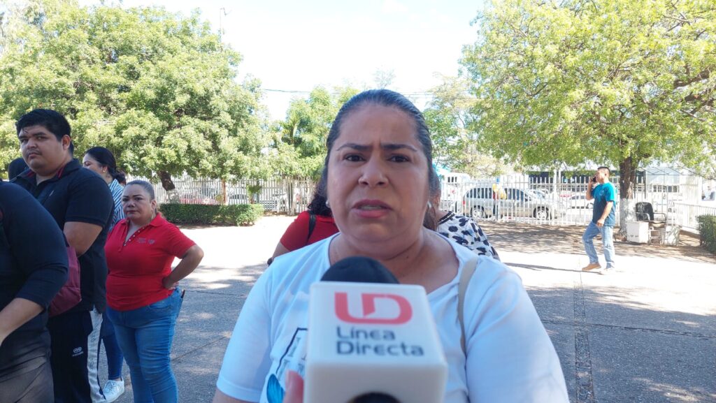 María Inés Díaz Beltrán Manifestación Culiacán SEPyC