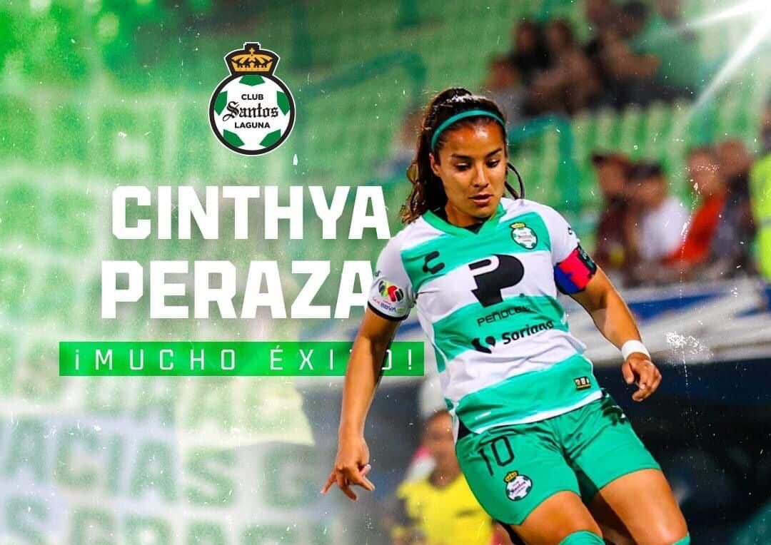 Mazatleca Cinthya Peraza deja Santos Laguna tras ser una referente del club