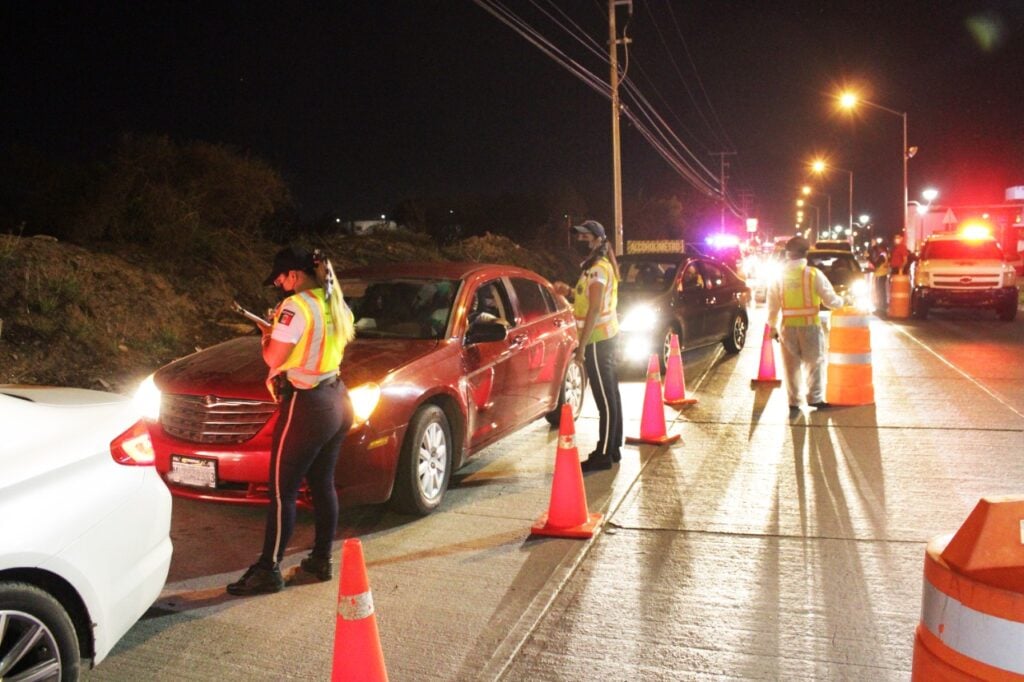 Operativo Alcoholímetro Mazatlán