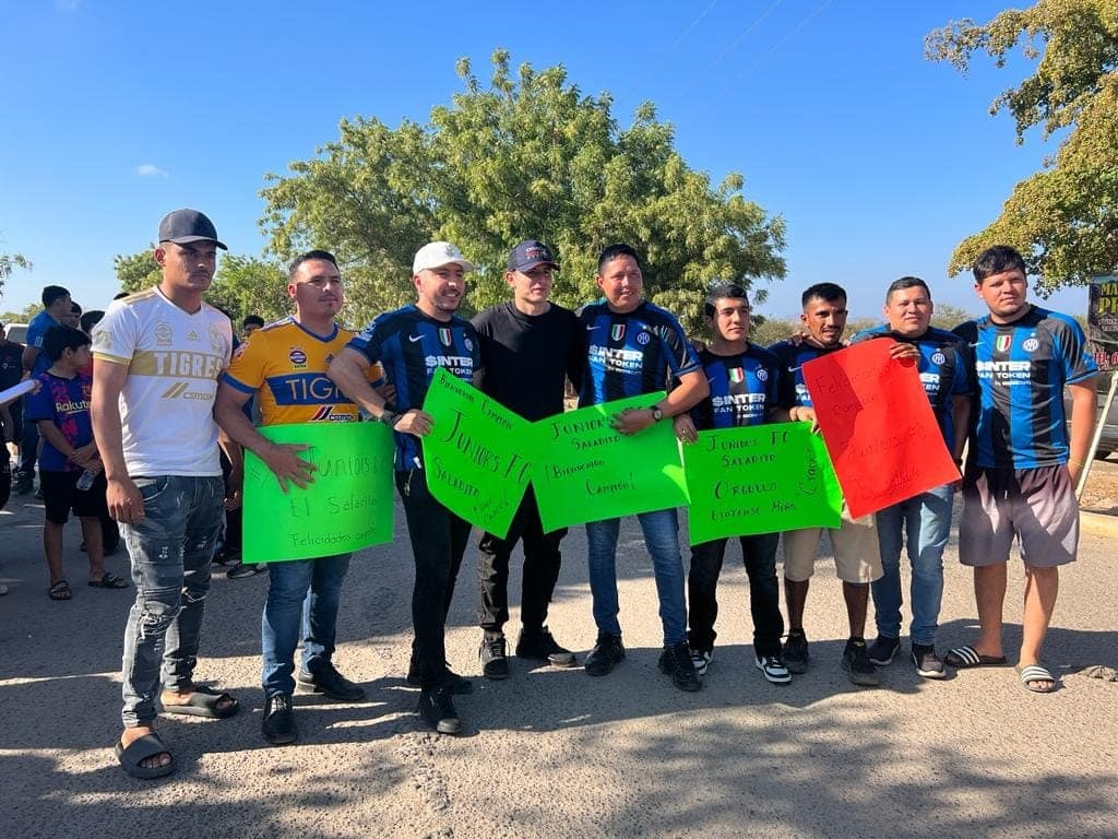 Recibimiento Manuel Aguilar Elota Sinaloa Tigres Liga MX