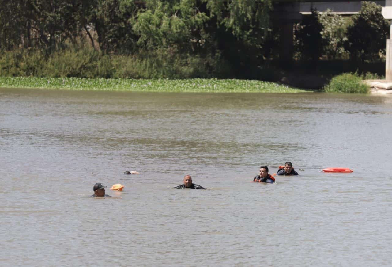 Rescate cuerpo sin vida Max Corrales Río Culiacán Policíaca