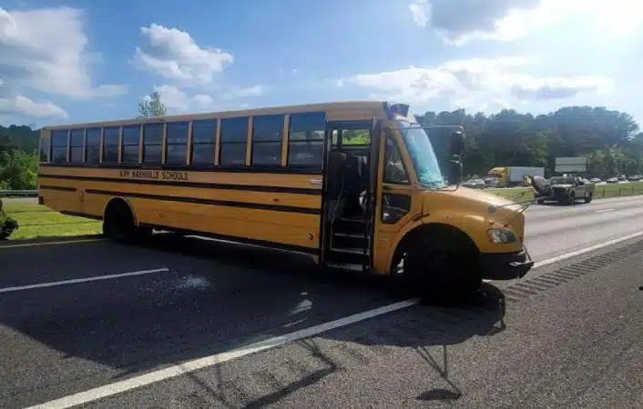 Robo de autobús escolar