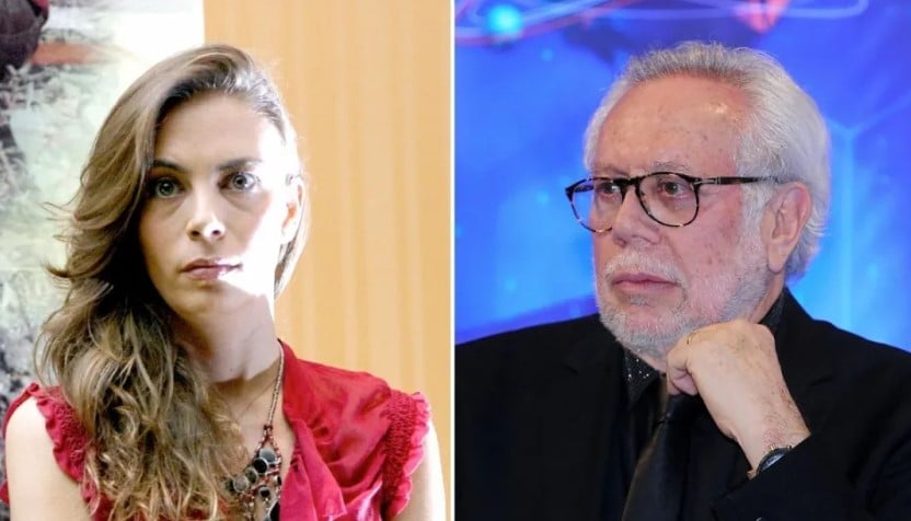 Sasha Sokol y Luis de Llano