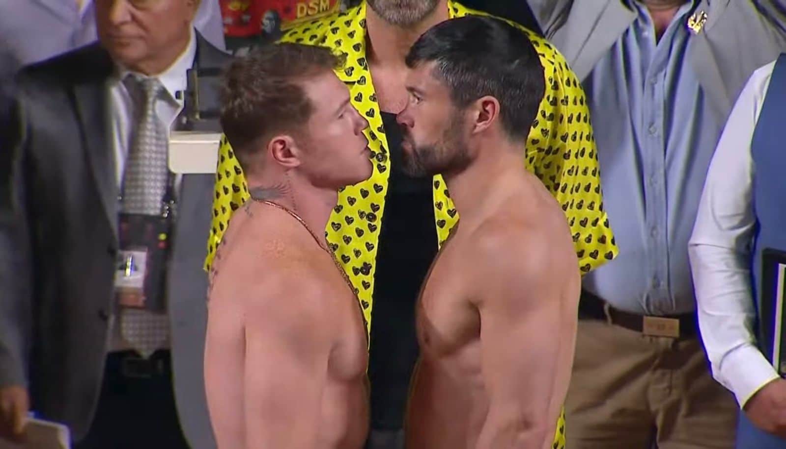 Saúl “Canelo” Álvarez y John Ryder