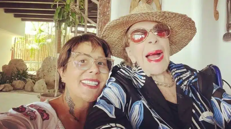 Silvia Pinal y Alejandra Guzmán