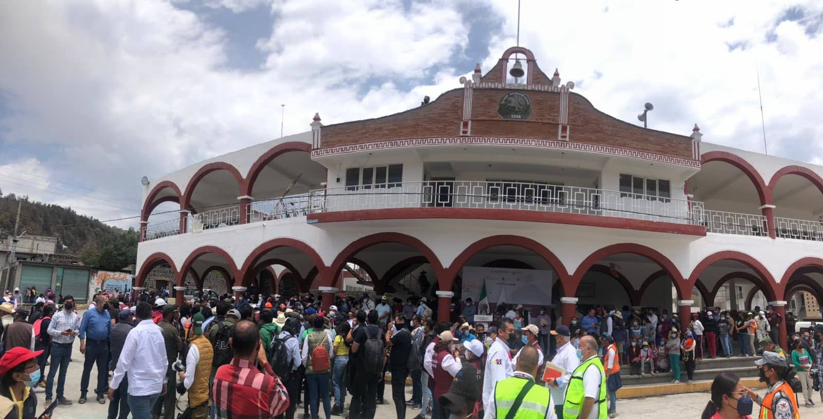 Simulacro evacuación puebla