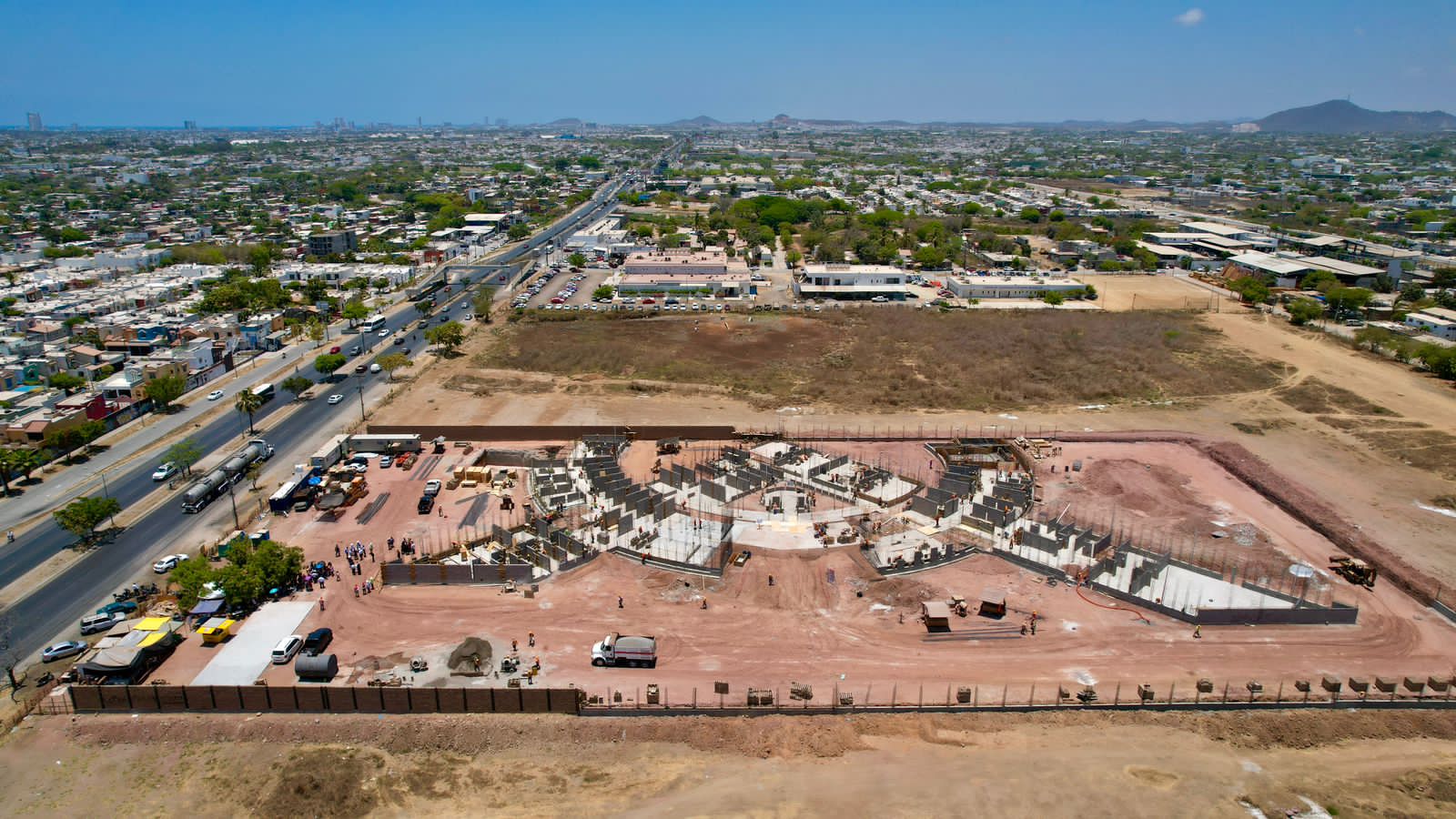 Construcción del CRIT Teletón en Mazatlán