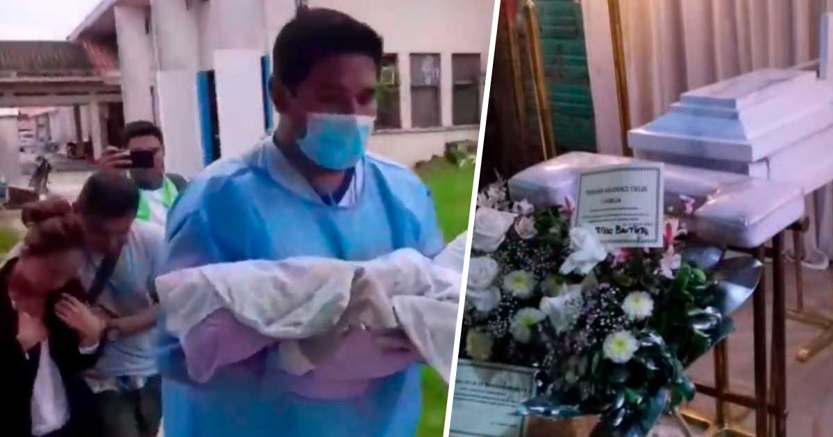 Un bebé fue apuñalado durante un asalto a sus padres