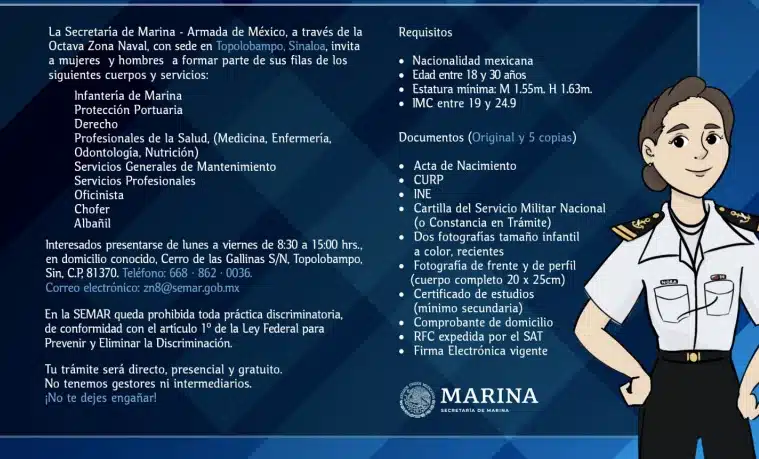 Vacantes Marina Empleo