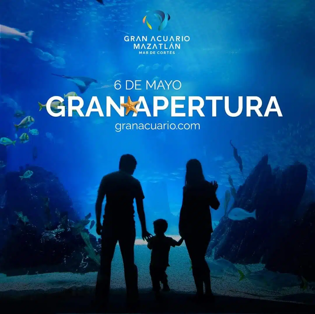 ¡Es oficial! Gran Acuario Mazatlán Mar de Cortés, abre sus puertas al público este sábado