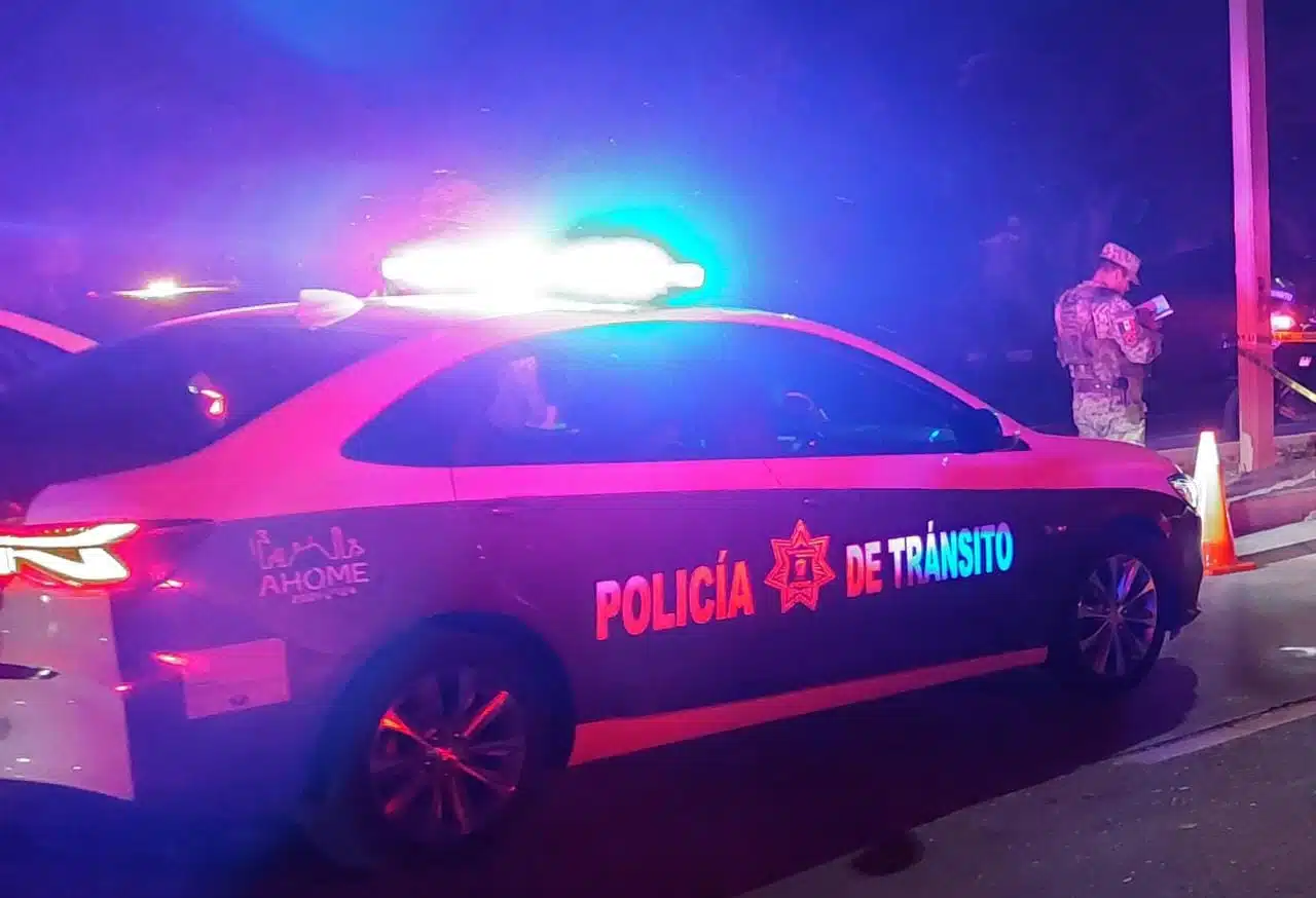Motociclista termina en el hospital tras chocar en Los Mochis