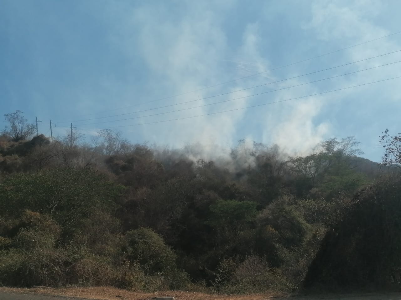 ¡No cesan! Reportan incendio sin control en sierra de Malpica, Concordia; tiene tres días ardiendo