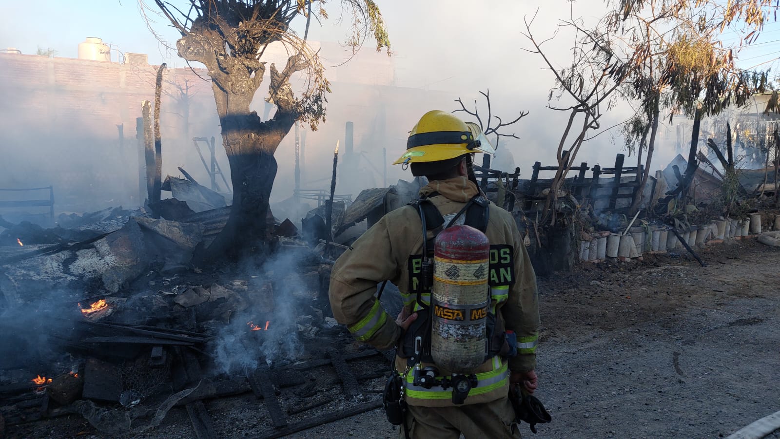 ¡No quedó nada! Fuerte explosión 