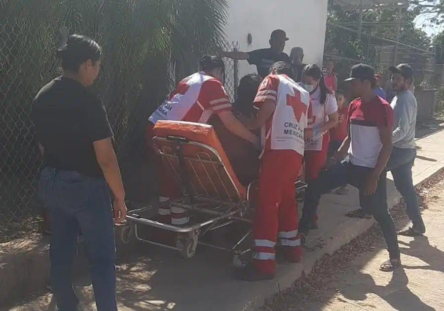 Choque de motocicletas deja a Uriel Alejandro lesionado en Guasave