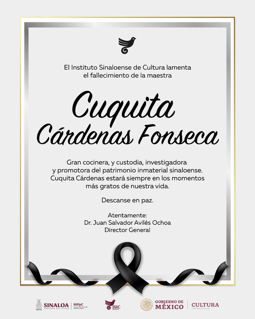 Muerte de Cuquita Cárdenas Fonseca