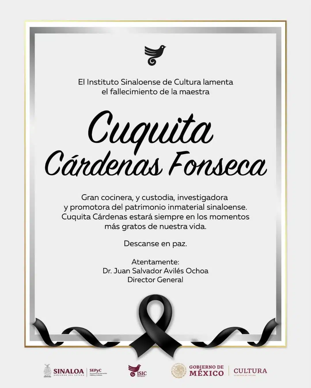 Muerte de Cuquita Cárdenas Fonseca